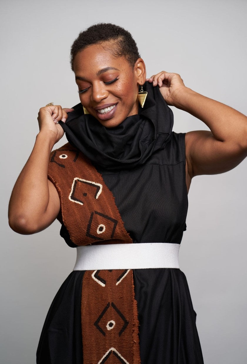 Cowl Neck Romper/Dress