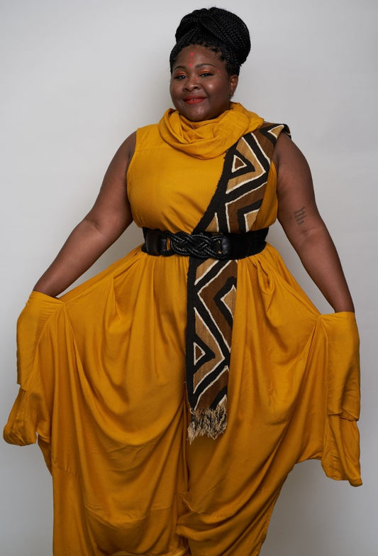 Cowl Neck Romper/Dress