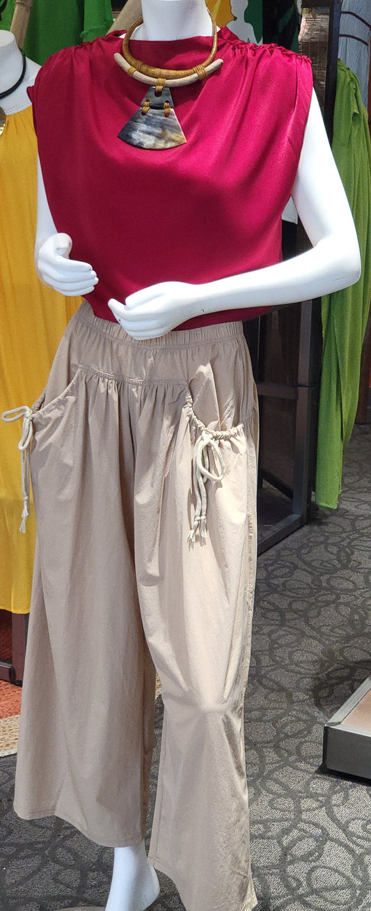 Drawstring Pocket Pant (On Backorder)